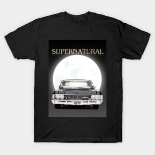 The Impala and the moon T-Shirt